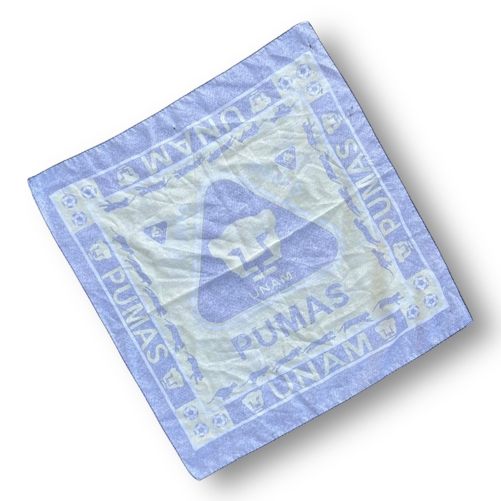 PUMAS UNAM Light Blue Logo Bandana